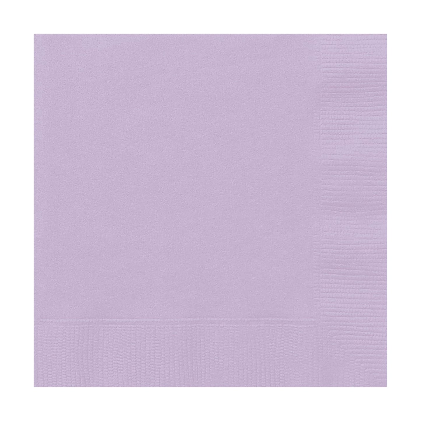 LUSH LAVENDER BEVERAGE NAPKINS (13cm - 20 PACK)