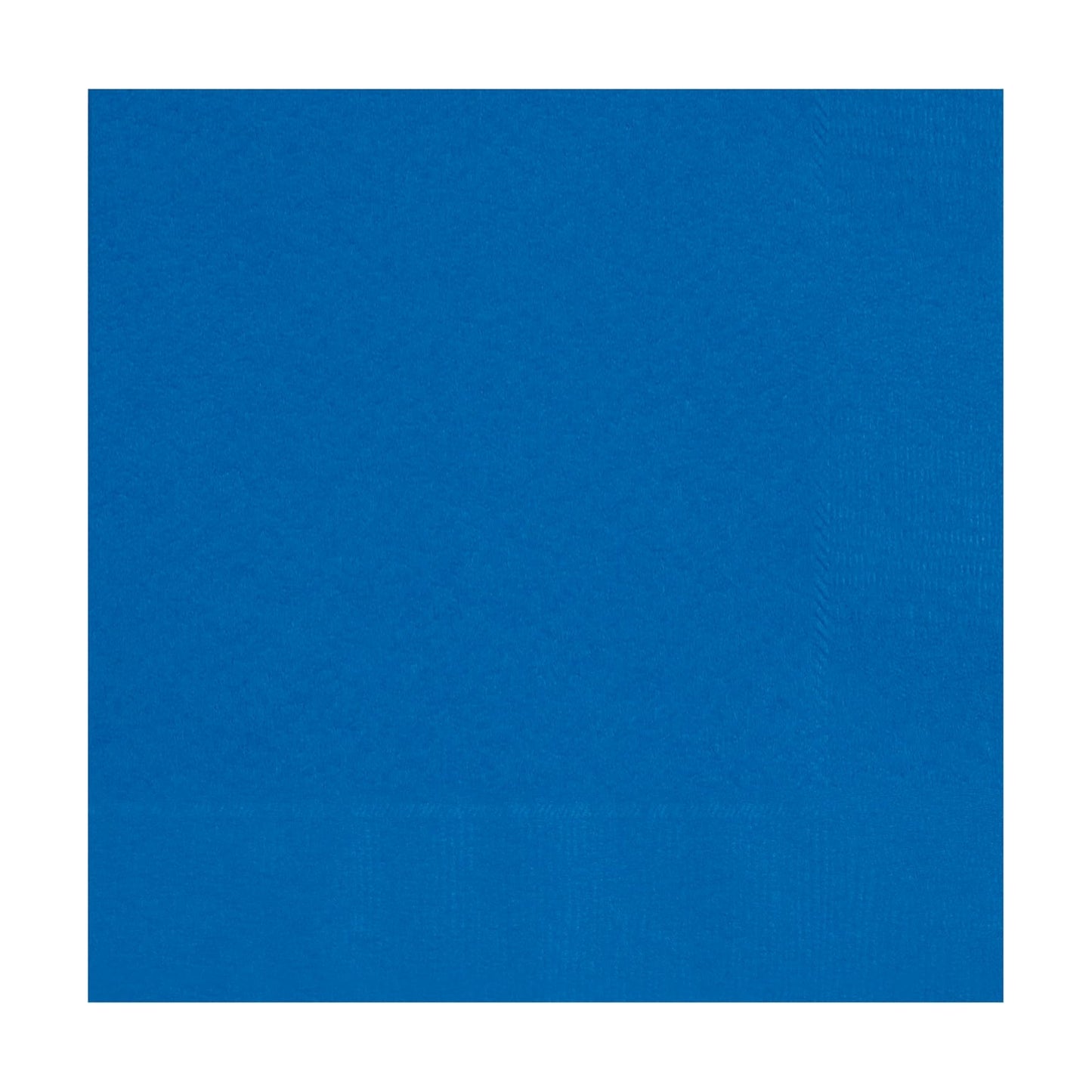 ROYAL BLUE BEVERAGE NAPKINS (13cm - 20 PACK)