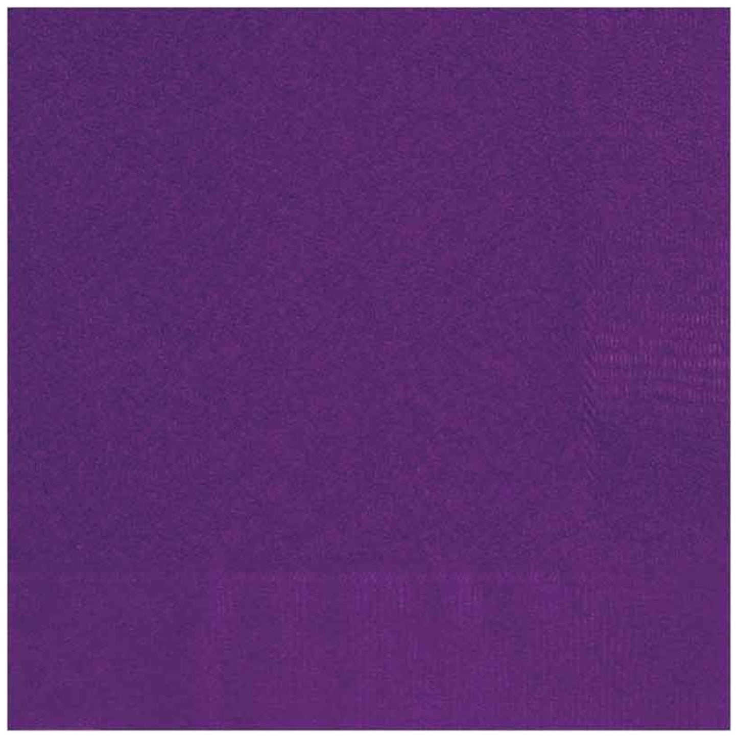 DEEP PURPLE LUNCHEON NAPKINS (17cm - 20 PACK)