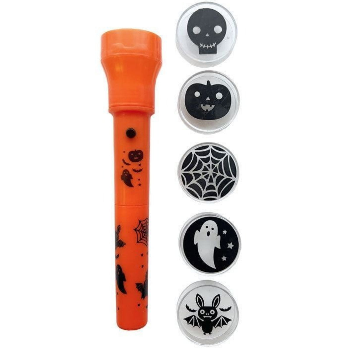 HALLOWEEN FUN PROJECTOR TORCH WITH 5 LENSES