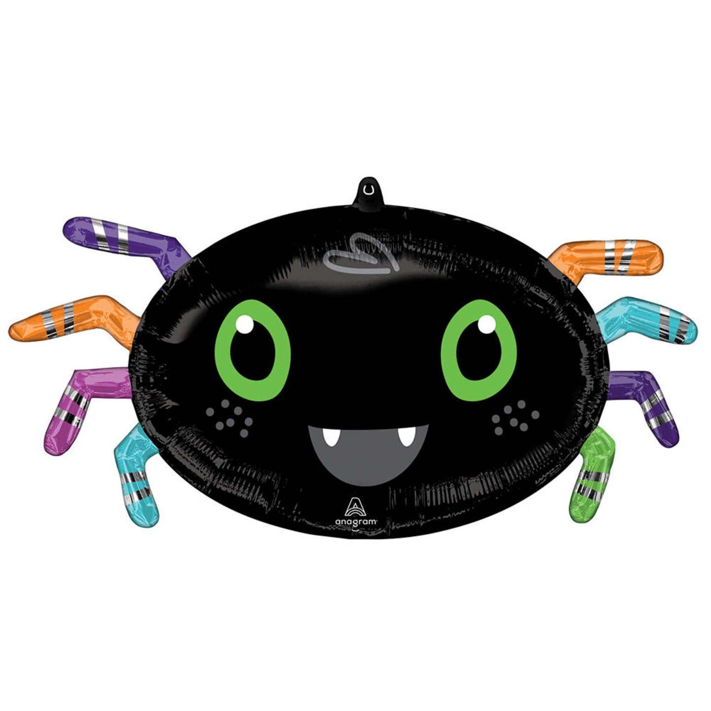 25"/ 63cm HALLOWEEN SPIDER SUPERSHAPE FOIL BALLOON