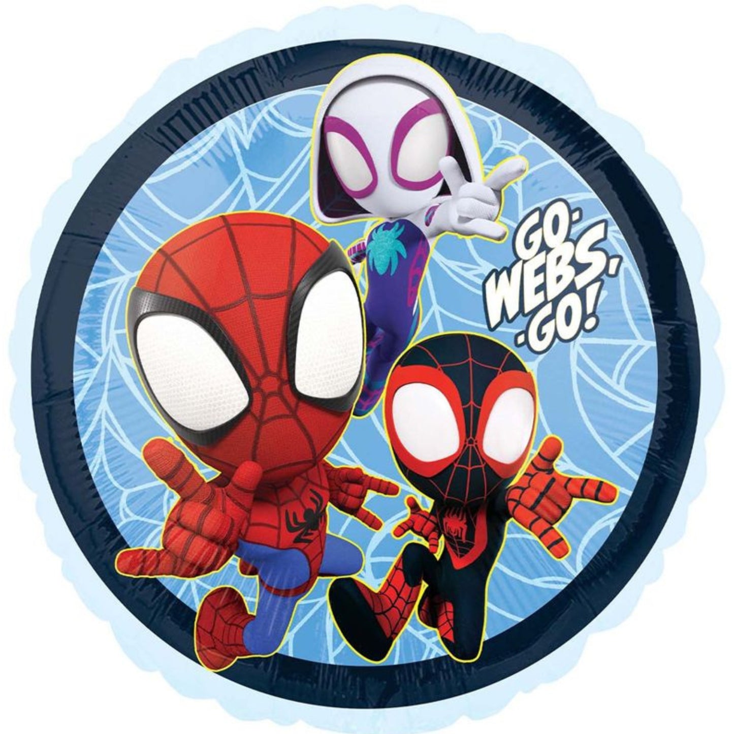 18"/ 46cm SPIDEY & HIS FRIENDS ROUND FOIL BALLOON