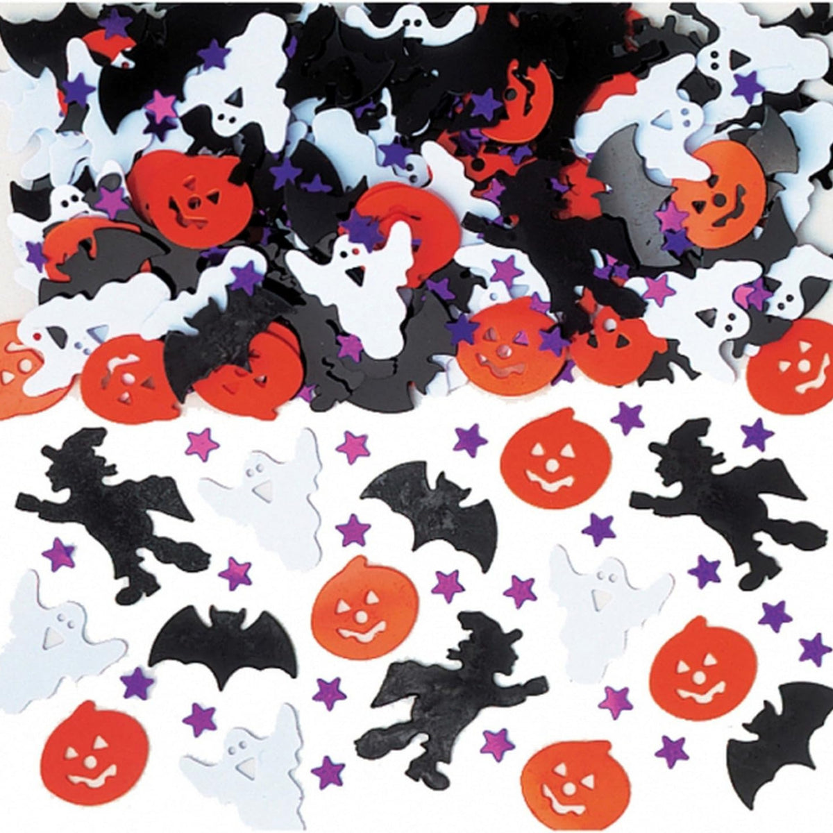 HALLOWEEN PARTY METALLIC TABLE CONFETTI (14g)
