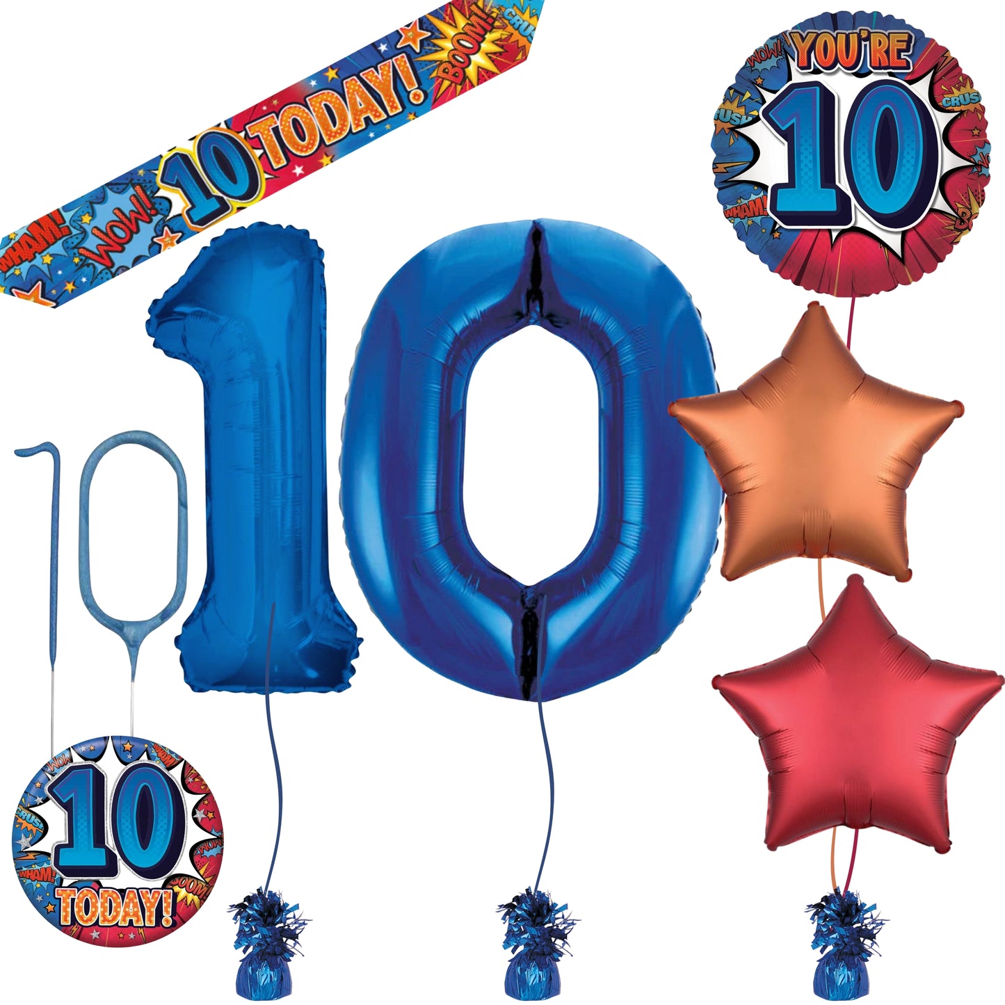 10TH BIRTHDAY BOY BUNDLE