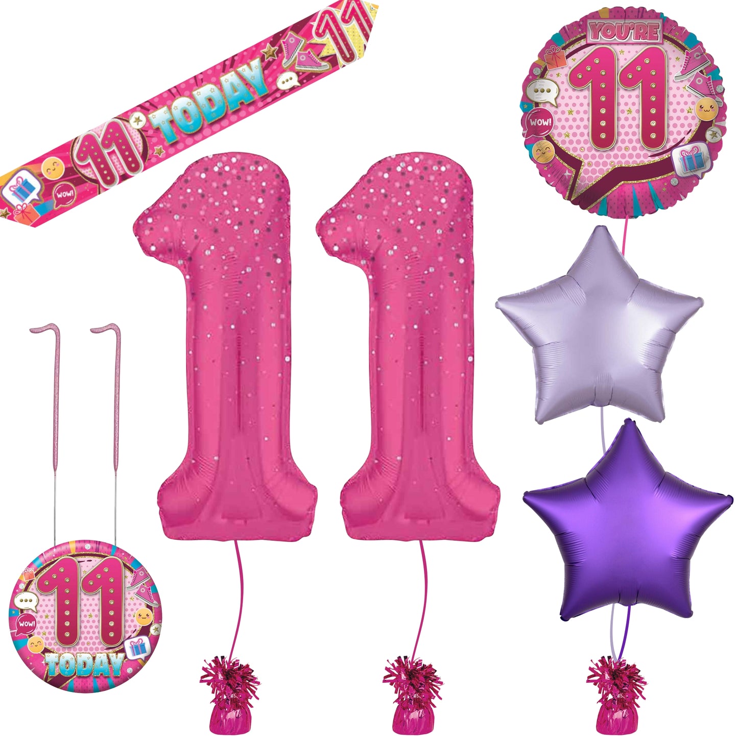 11TH BIRTHDAY GIRL BUNDLE