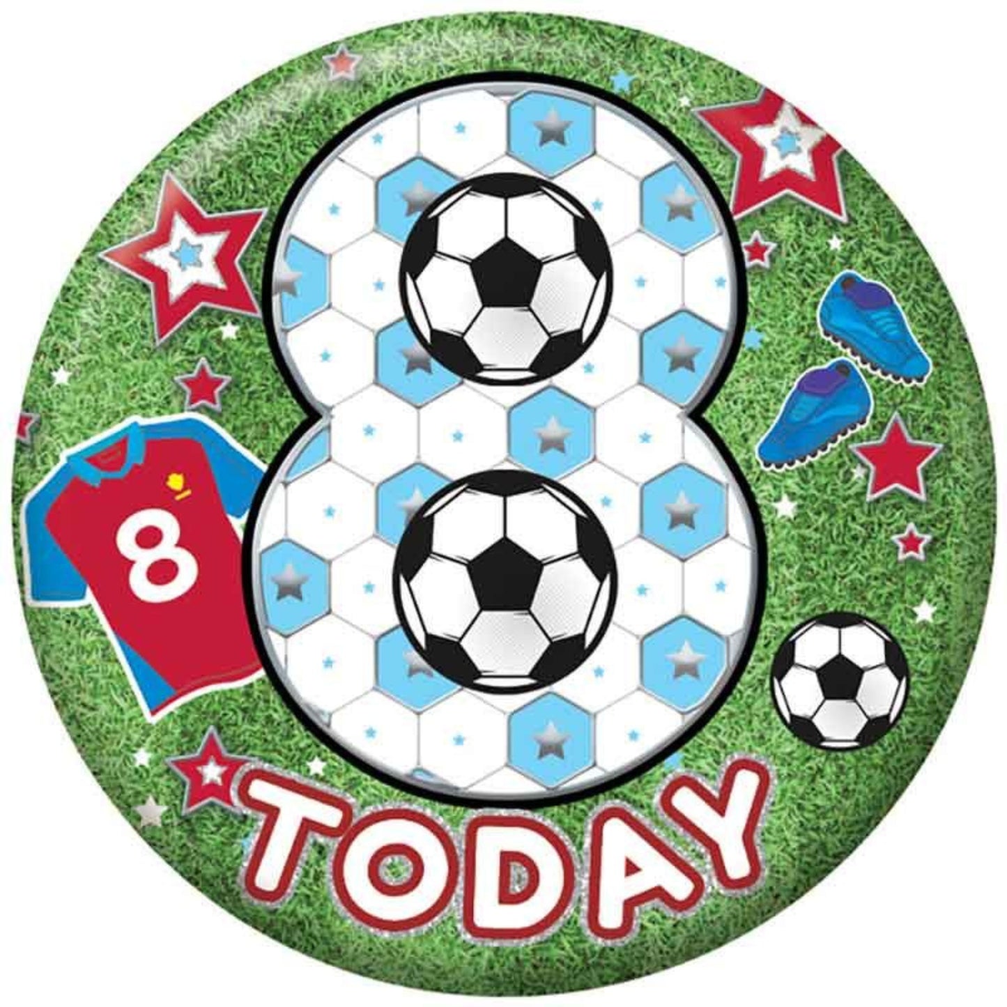 2.4"/ 6cm 8 TODAY BOYS BADGE
