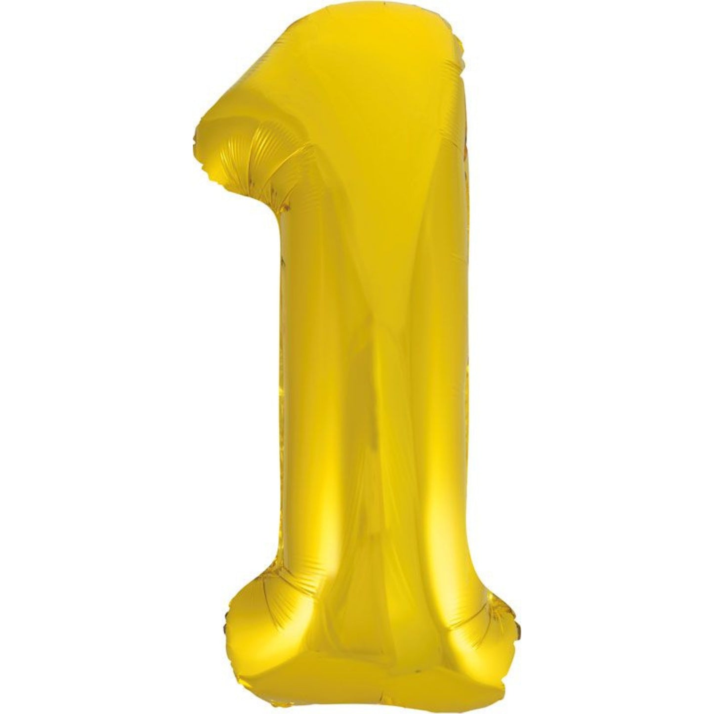 34"/ 86cm GOLD GIANT NUMBER '1' FOIL BALLOON