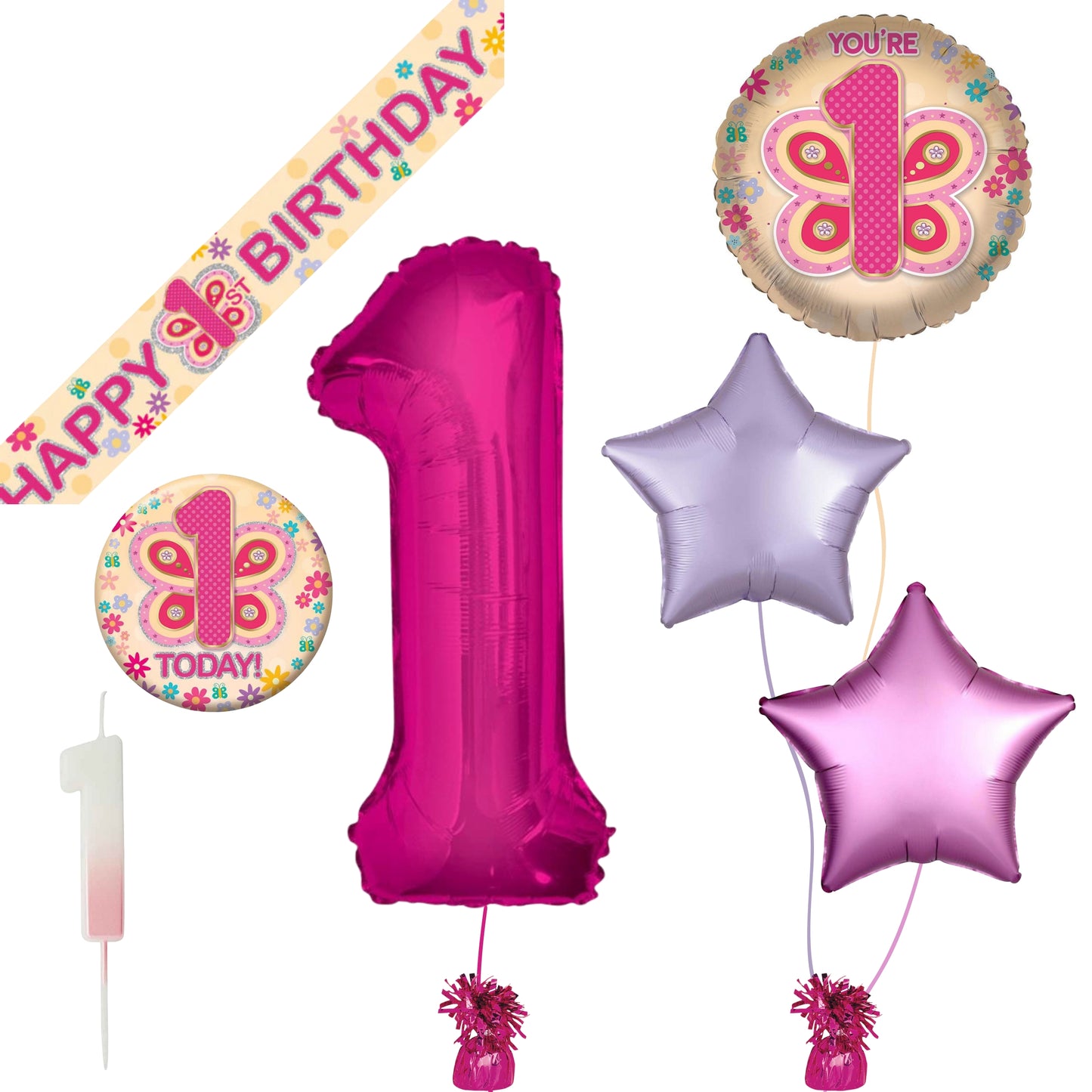 1ST BIRTHDAY GIRL BUNDLE