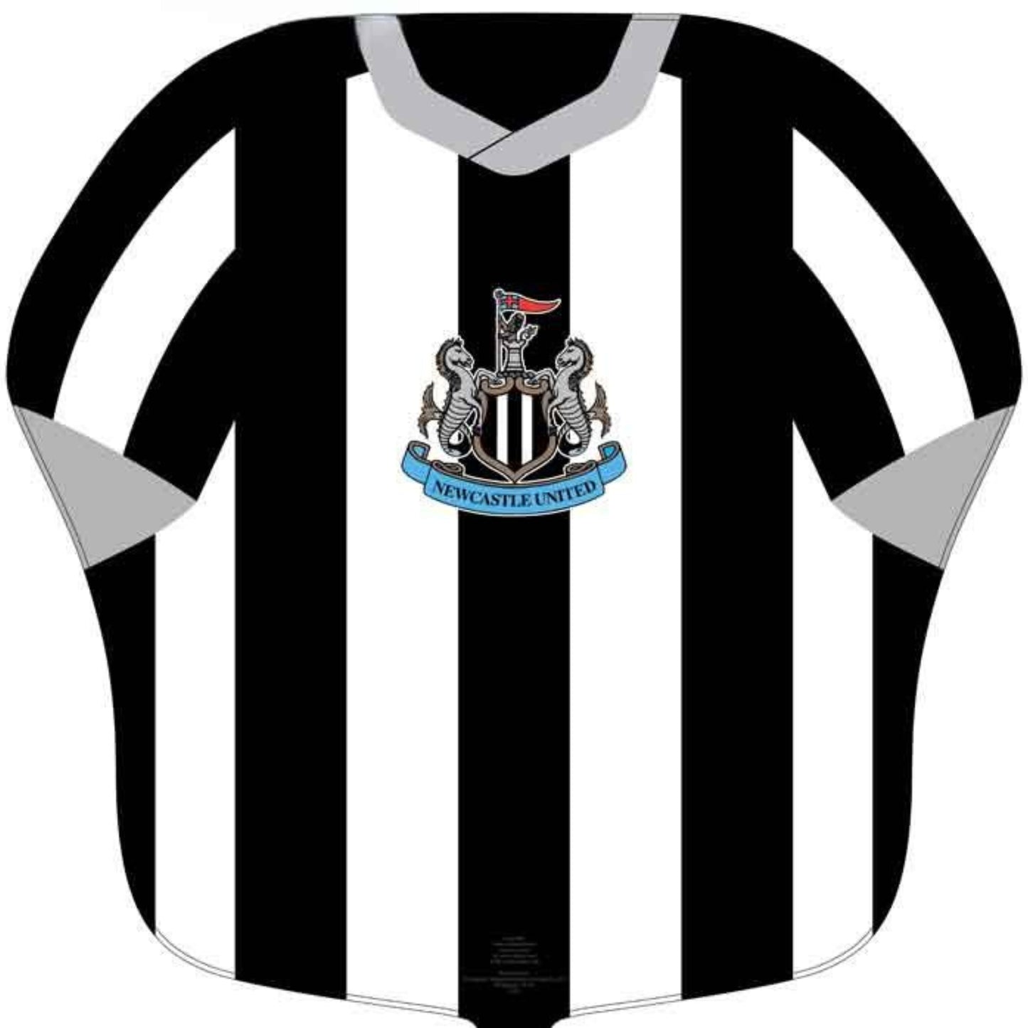 20"/ 52cm NEWCASTLE FC JERSEY SUPERSHAPE FOIL BALLOON