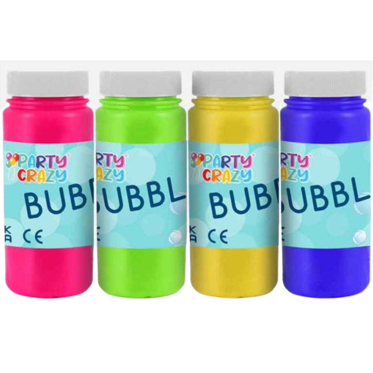MAGIC BUBBLES (60ml - 4 ASSORTED COLOURS)