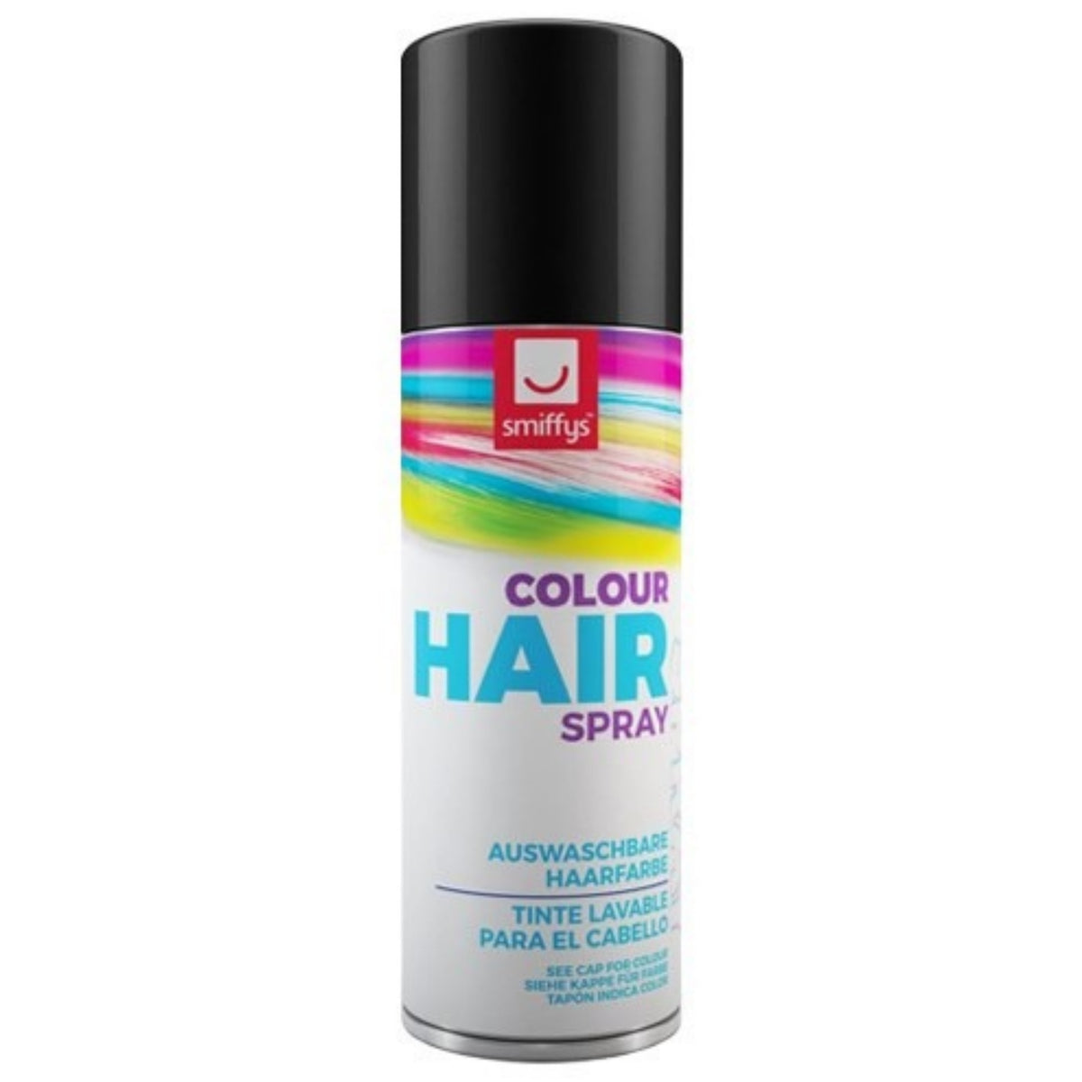 BLACK TEMPORARY HAIR SPRAY (125ml)