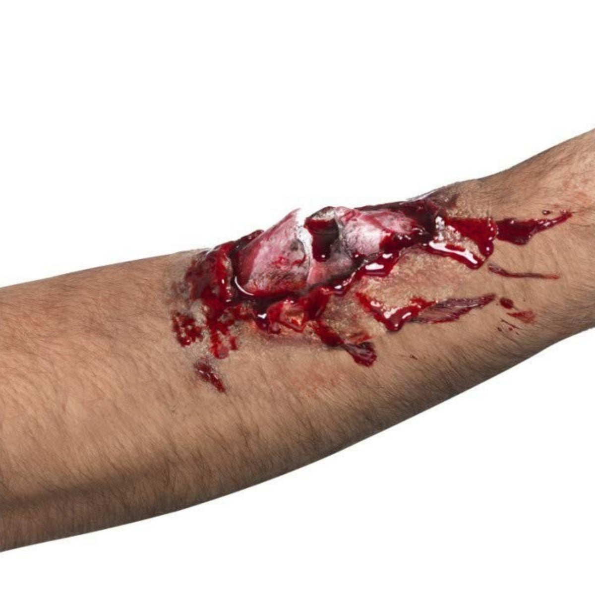 RED BROKEN BONE LATEX SCAR