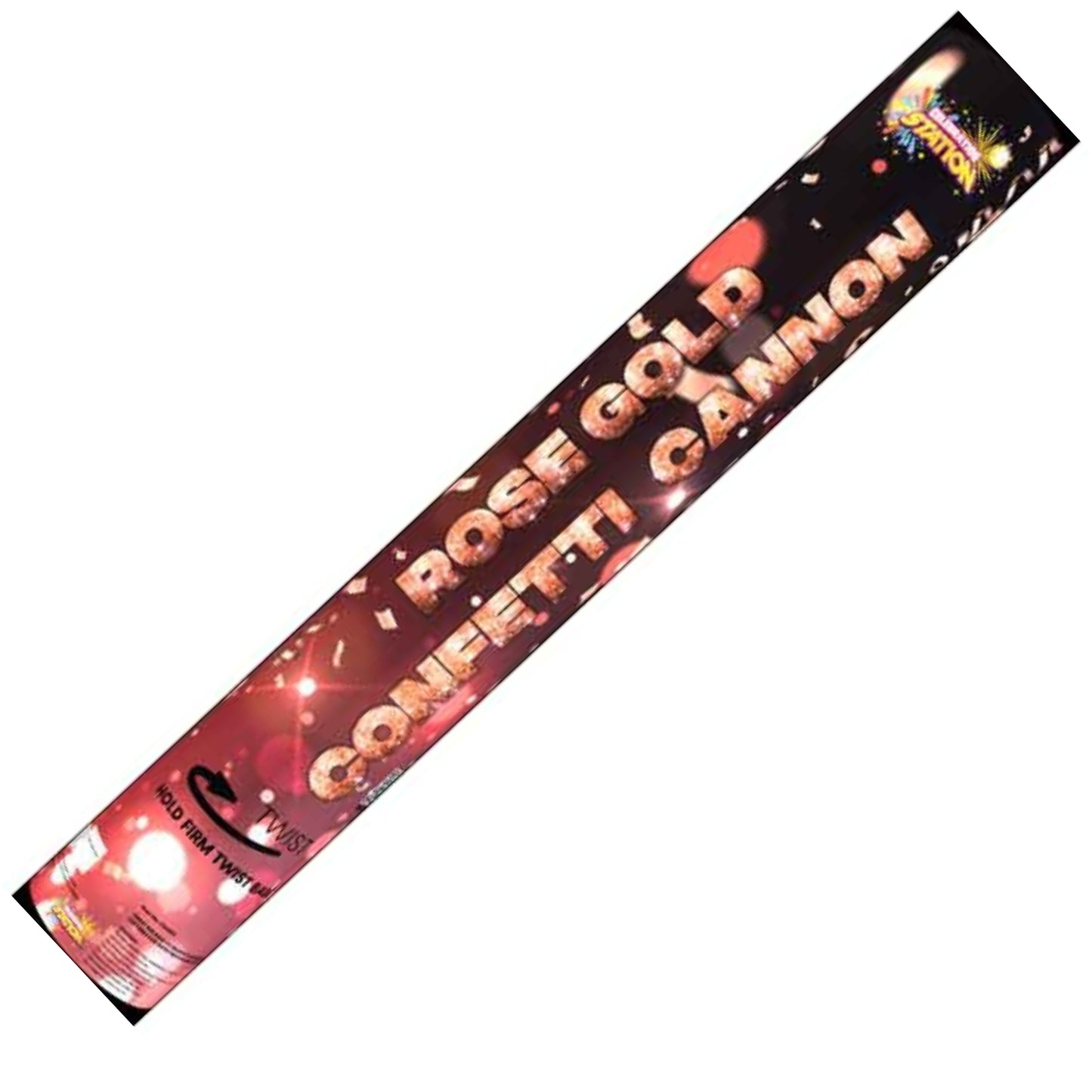 16"/ 40cm ROSE GOLD CONFETTI CANON