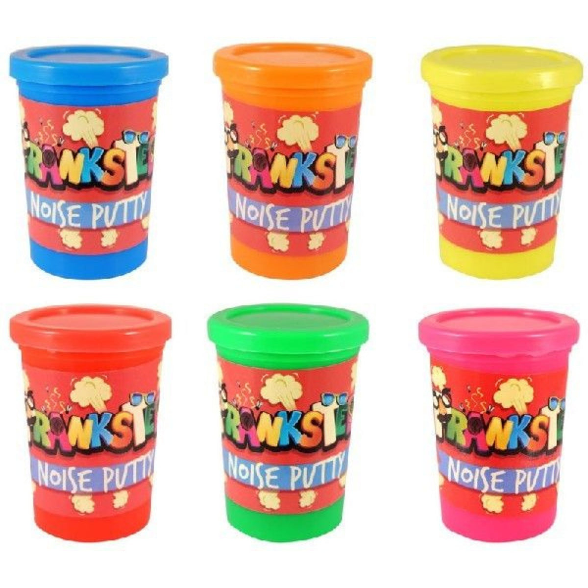NEON NOISE PUTTY (6 ASSORTED COLOURS)
