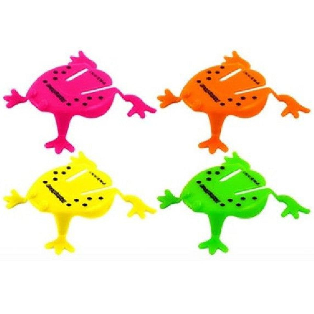 JUMPING FROG (6cm - 4 ASSORTED COLOURS)