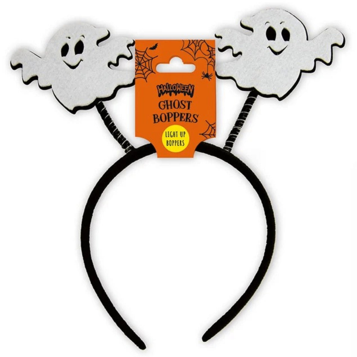 HALLOWEEN GHOST LIGHT UP HEAD BOPPERS