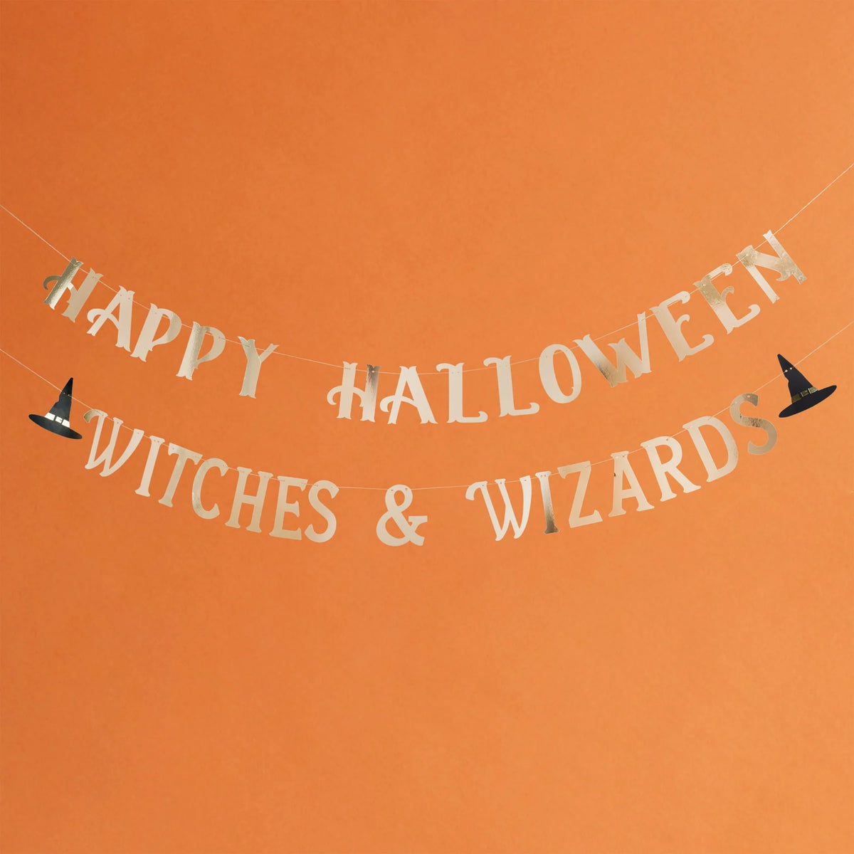 HAPPY HALLOWEEN WITCHES & WIZARDS BANNER (2m)