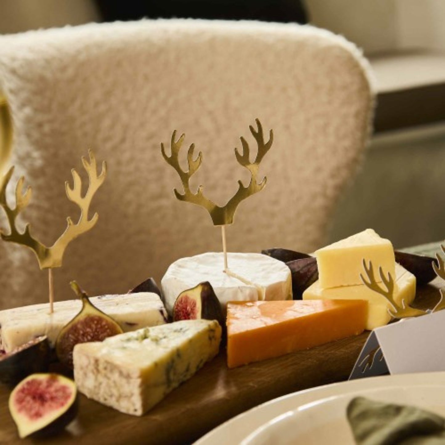 ANTLER FOOD PICKS (12 PACK)