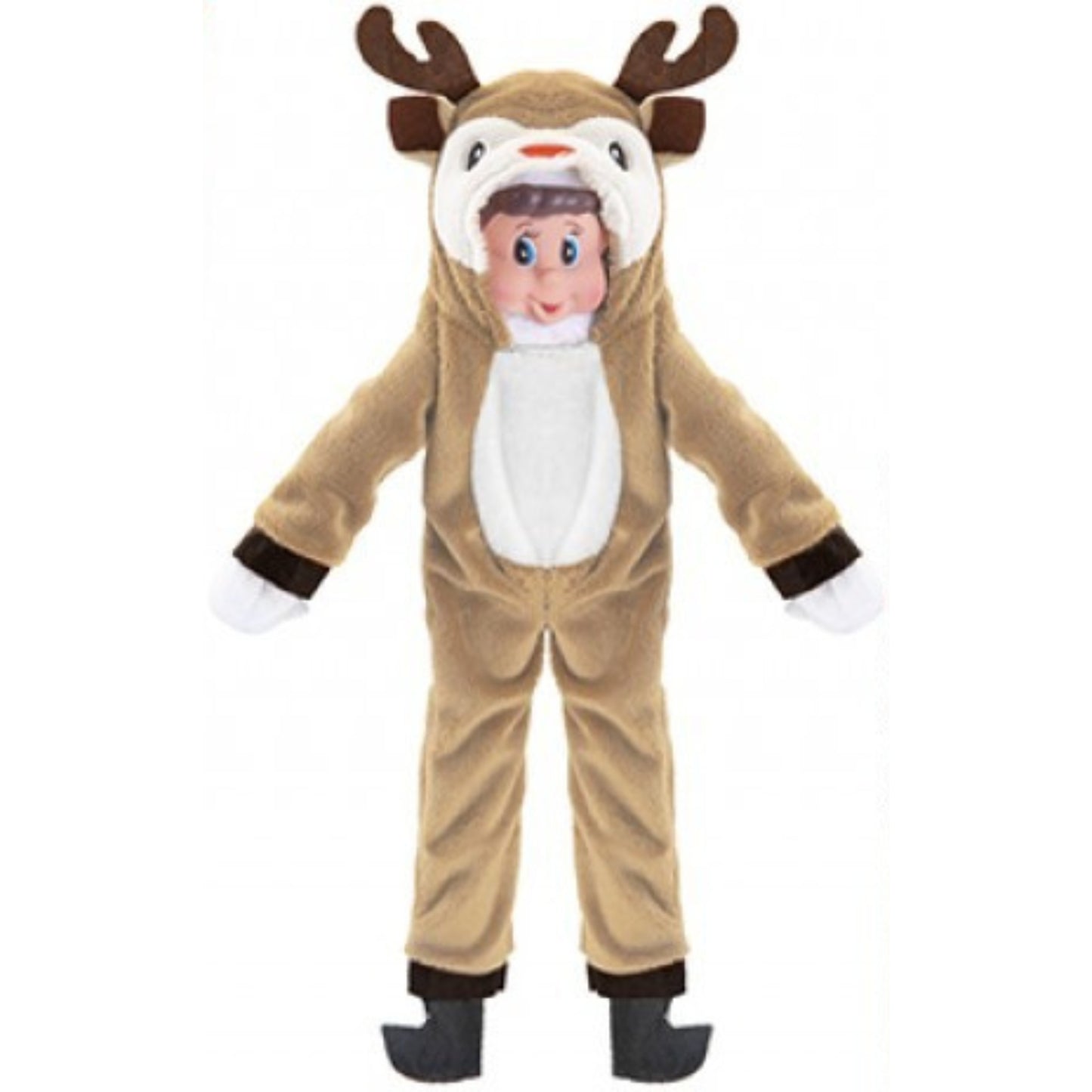 ELF REINDEER WITH ANTLERS OUTFIT