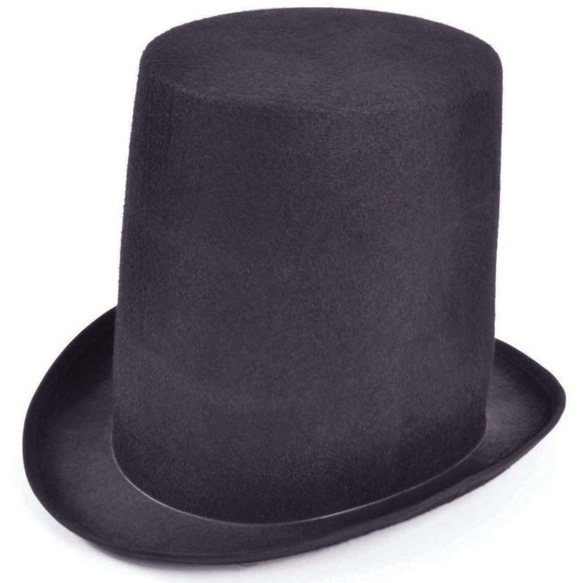 EXTRA TALL STOVE PIPE BLACK TOP HAT