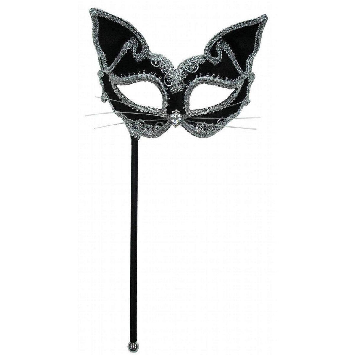CAT MASK ON STICK