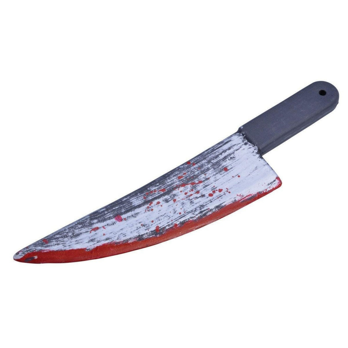 BLOOD SPLATTERED FAKE KNIFE HALLOWEEN FANCY DRESS ACCESSORY (50cm)