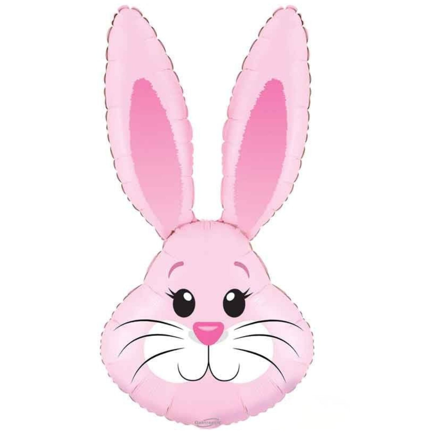 35"/ 89cm CUTE PINK RABBIT SUPERSHAPE FOIL BALLOON