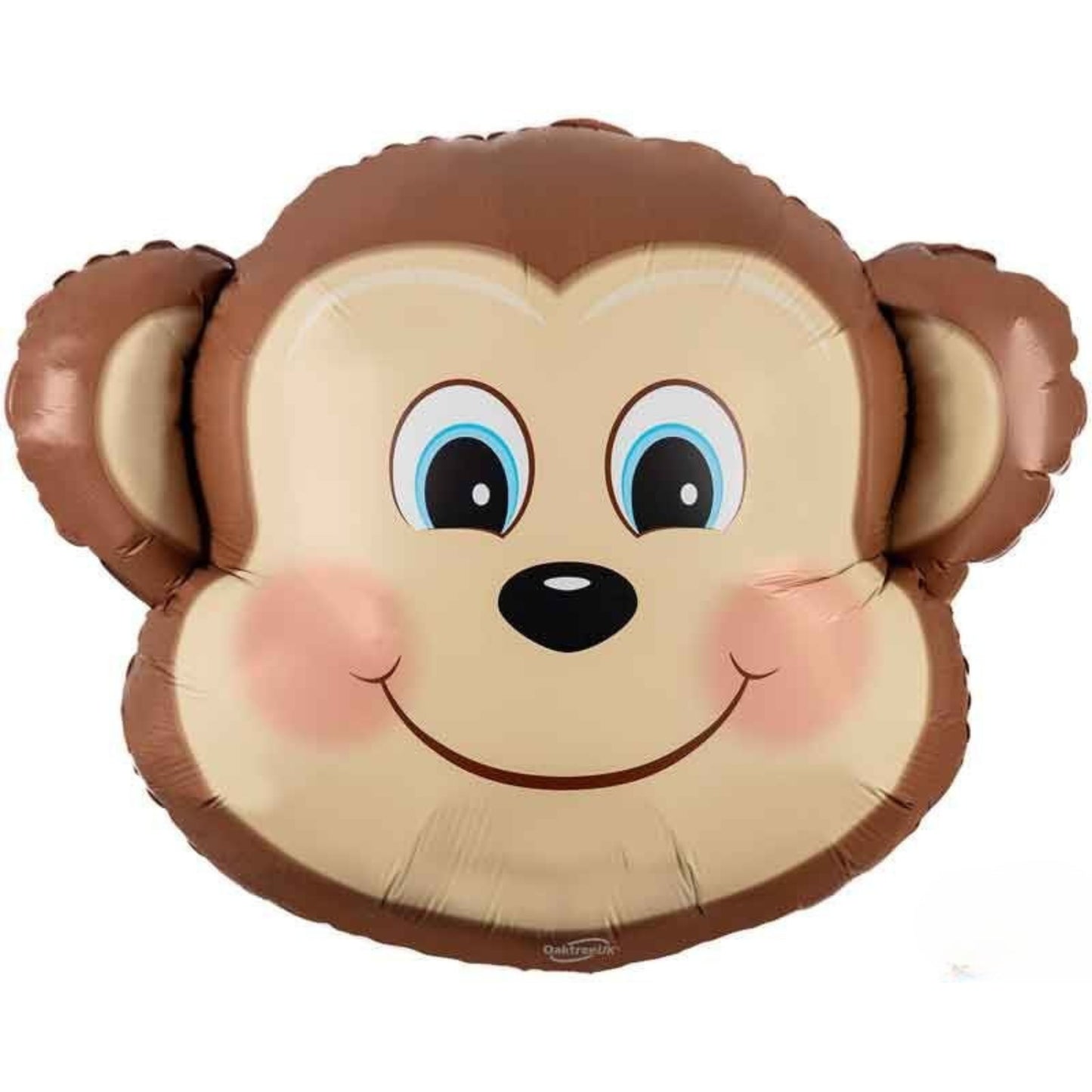 25"/ 64cm CUTE MONKEY SUPERSHAPE FOIL BALLOON