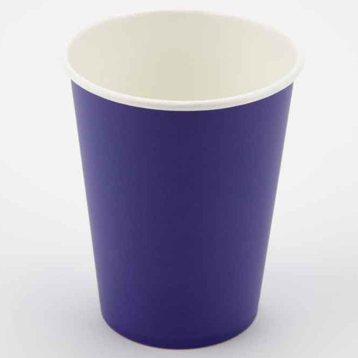 DEEP PURPLE PAPER CUPS (266ml - 8 PACK)
