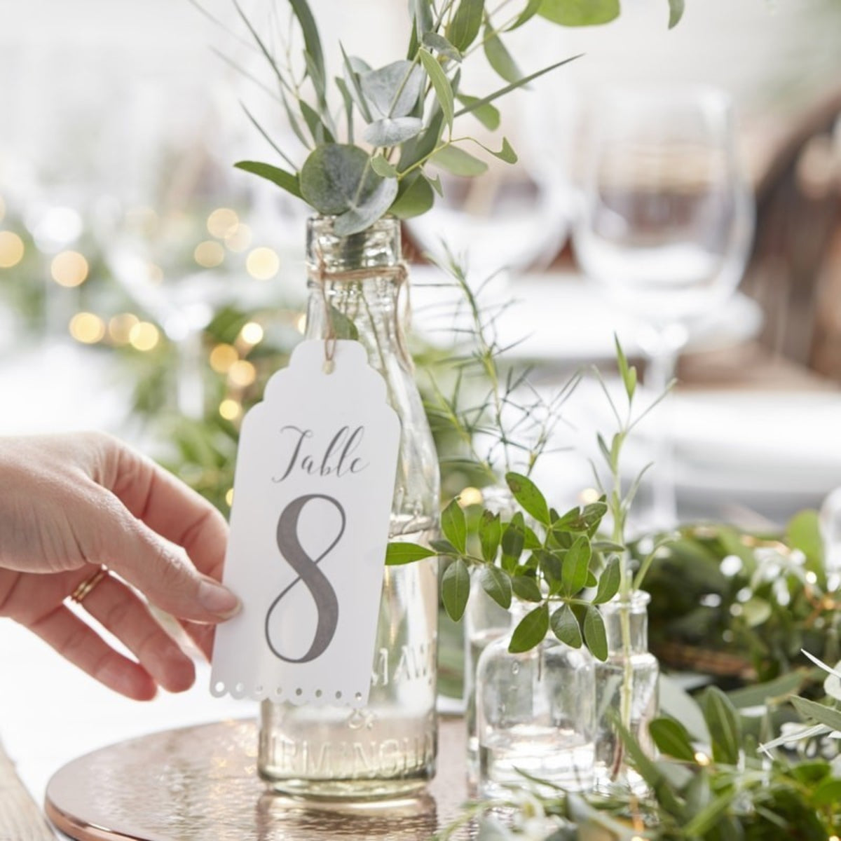BEAUTIFUL BOTANICES TABLE NUMBERS 1-12 (12 PACK)