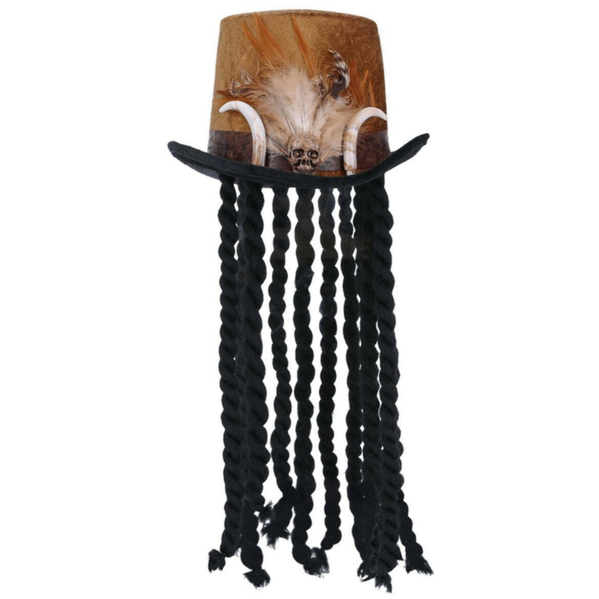 DELUXE WITCH DOCTOR TOP HAT