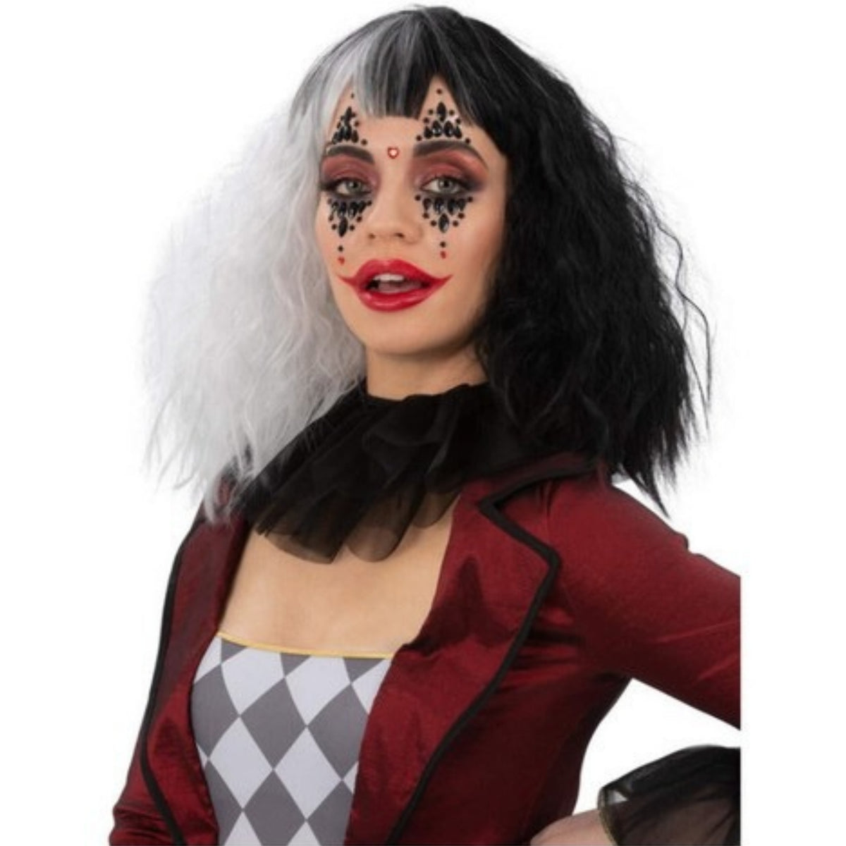 HALLOWEEN CLOWN FACE GEM STONES