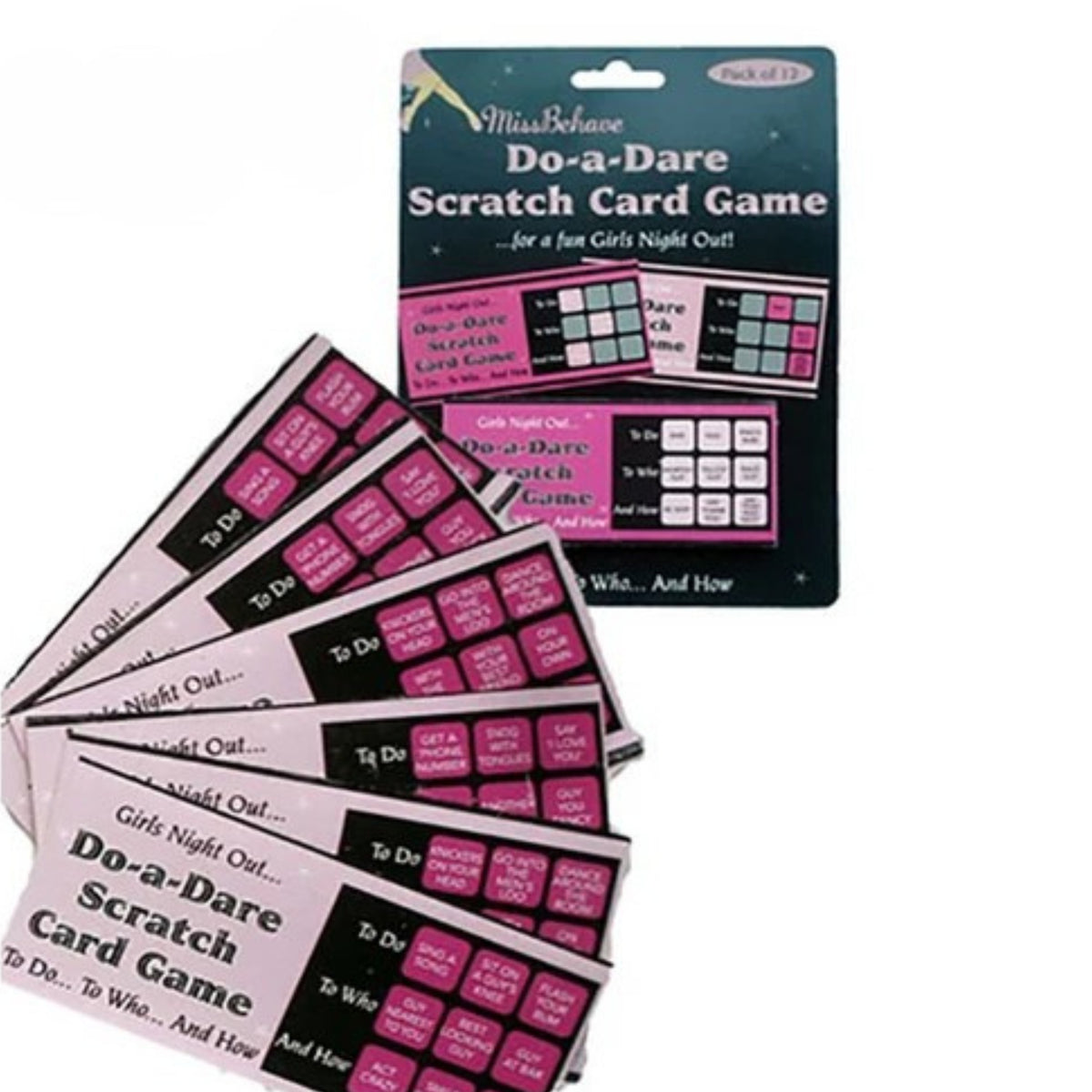 HEN PARTY SCRATCH CARDS GAME