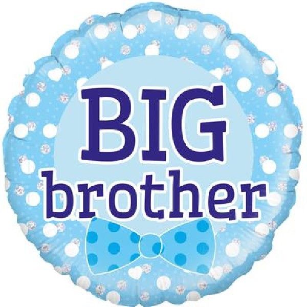 18"/ 46cm BIG BROTHER ROUND FOIL BALLOON