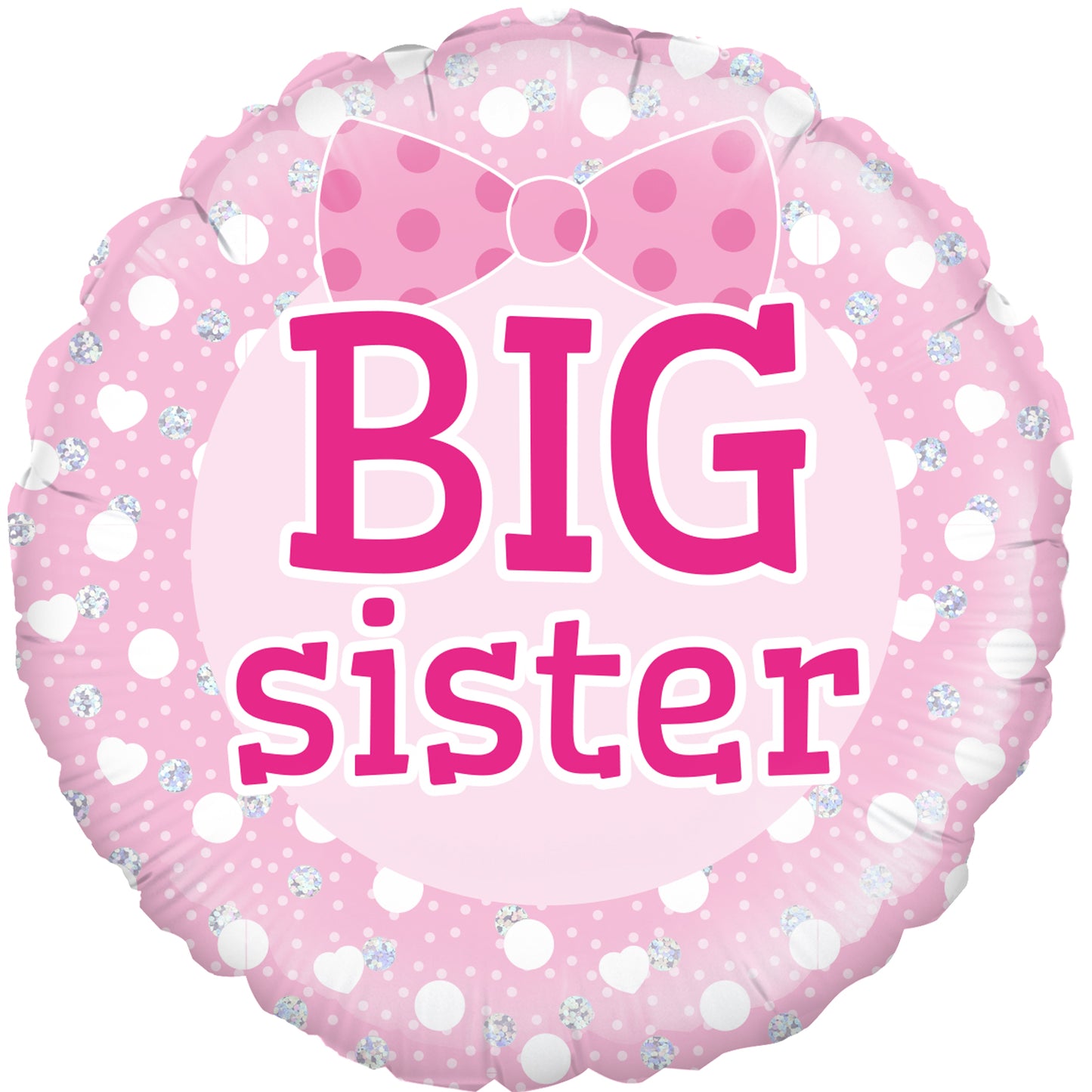 18"/ 46cm BIG SISTER ROUND FOIL BALLOON