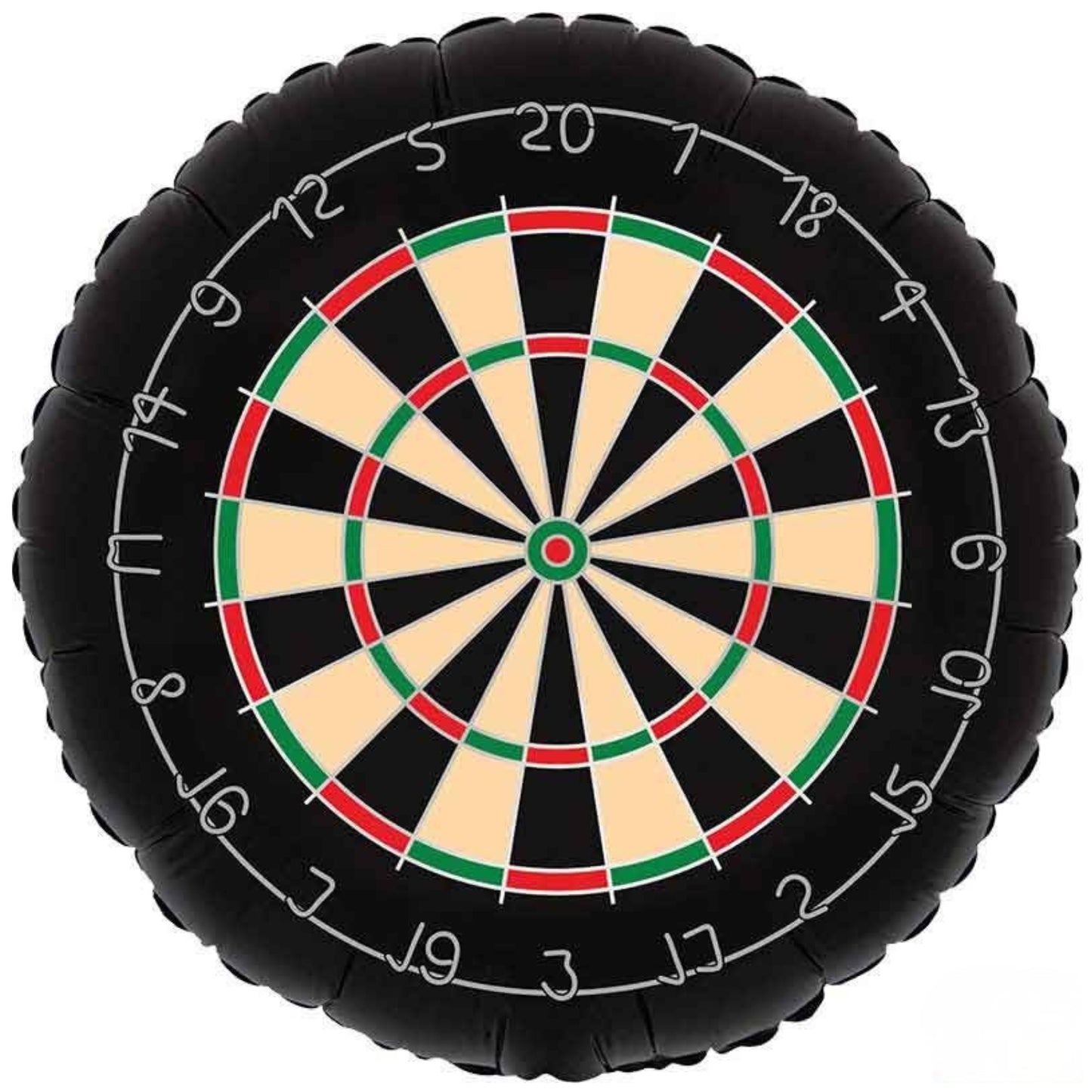18"/ 46cm DARTBOARD ROUND FOIL BALLOON