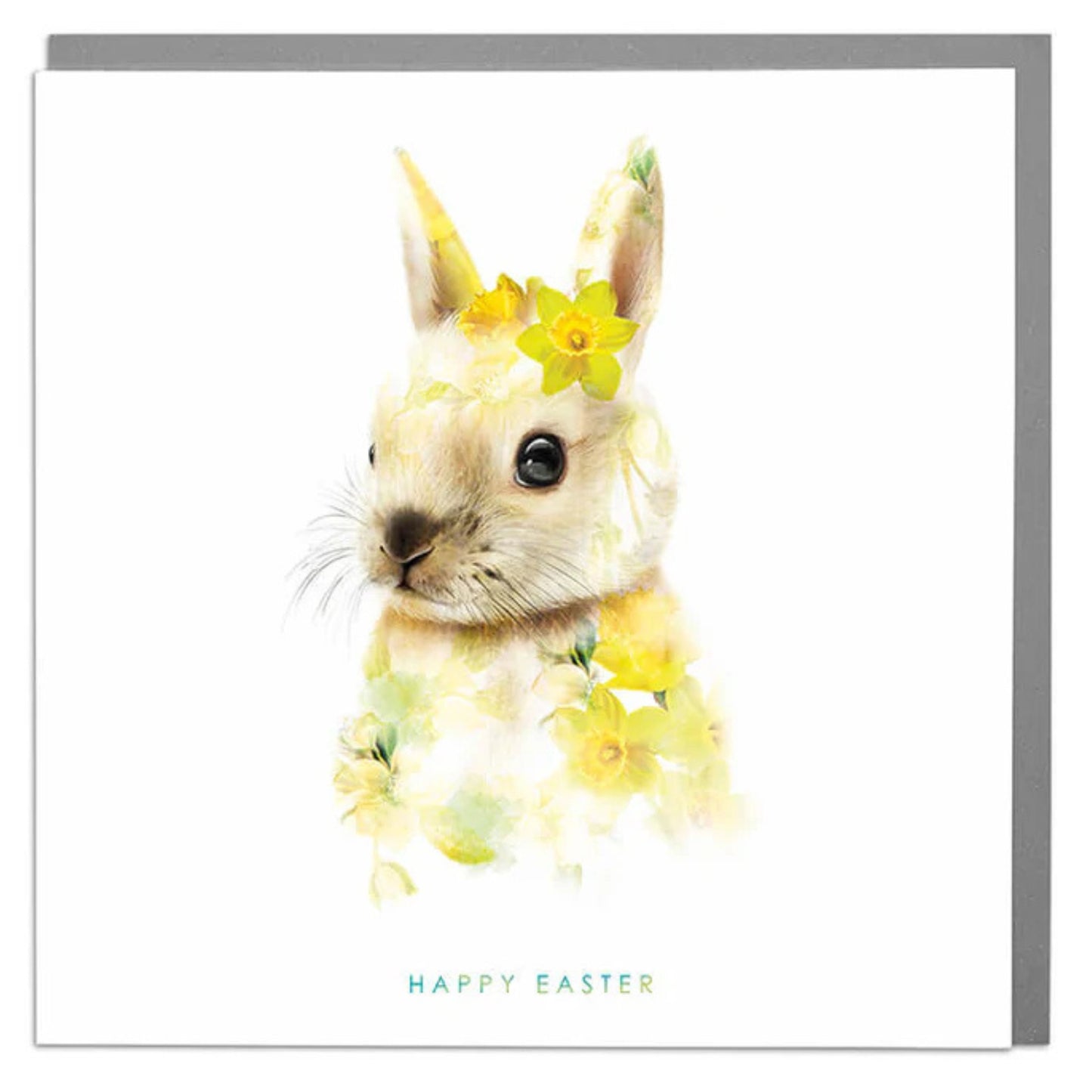 BUNNY HAPPY EASTER CARD