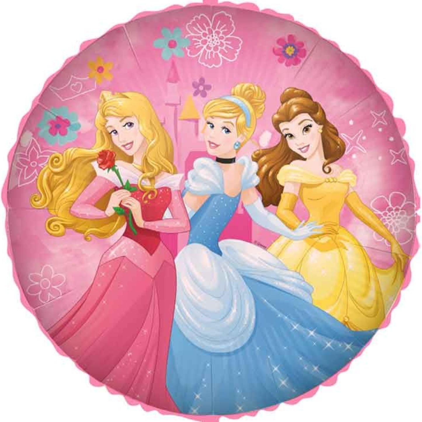 18"/ 46cm DISNEY PRINCESS LIVE YOUR STORY ROUND FOIL BALLOON