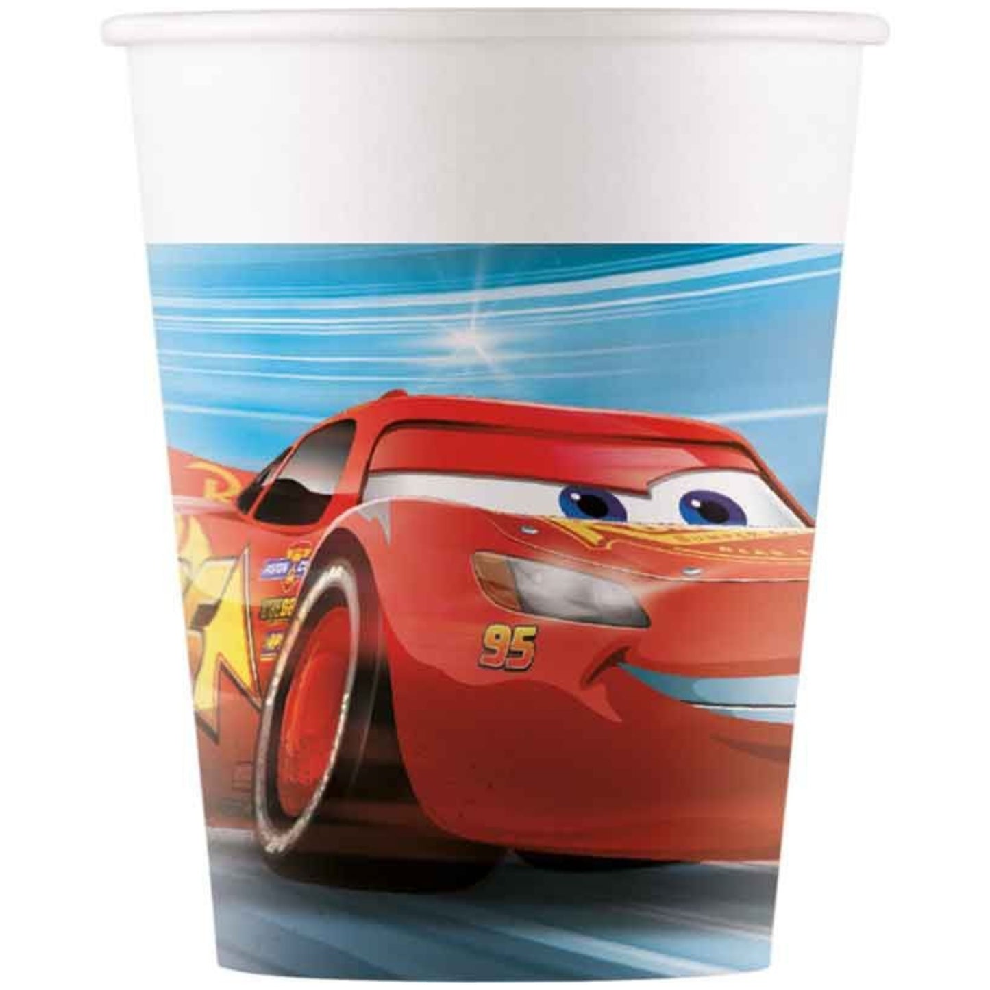 CARS VICTORY IS MINE PAPER CUPS (200ml - 8 PACK)