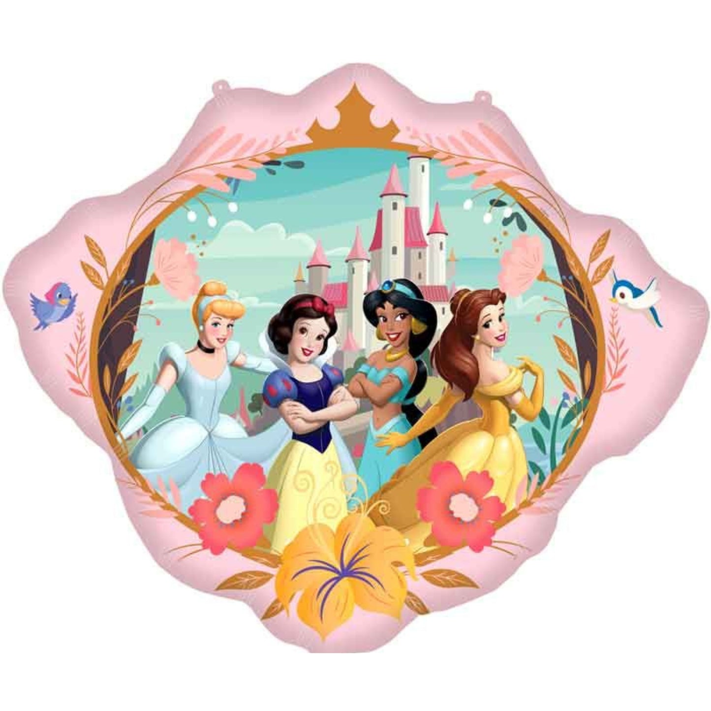 32"/ 80cm PRINCESS MIRROR SUPERSHAPE FOIL BALLOON