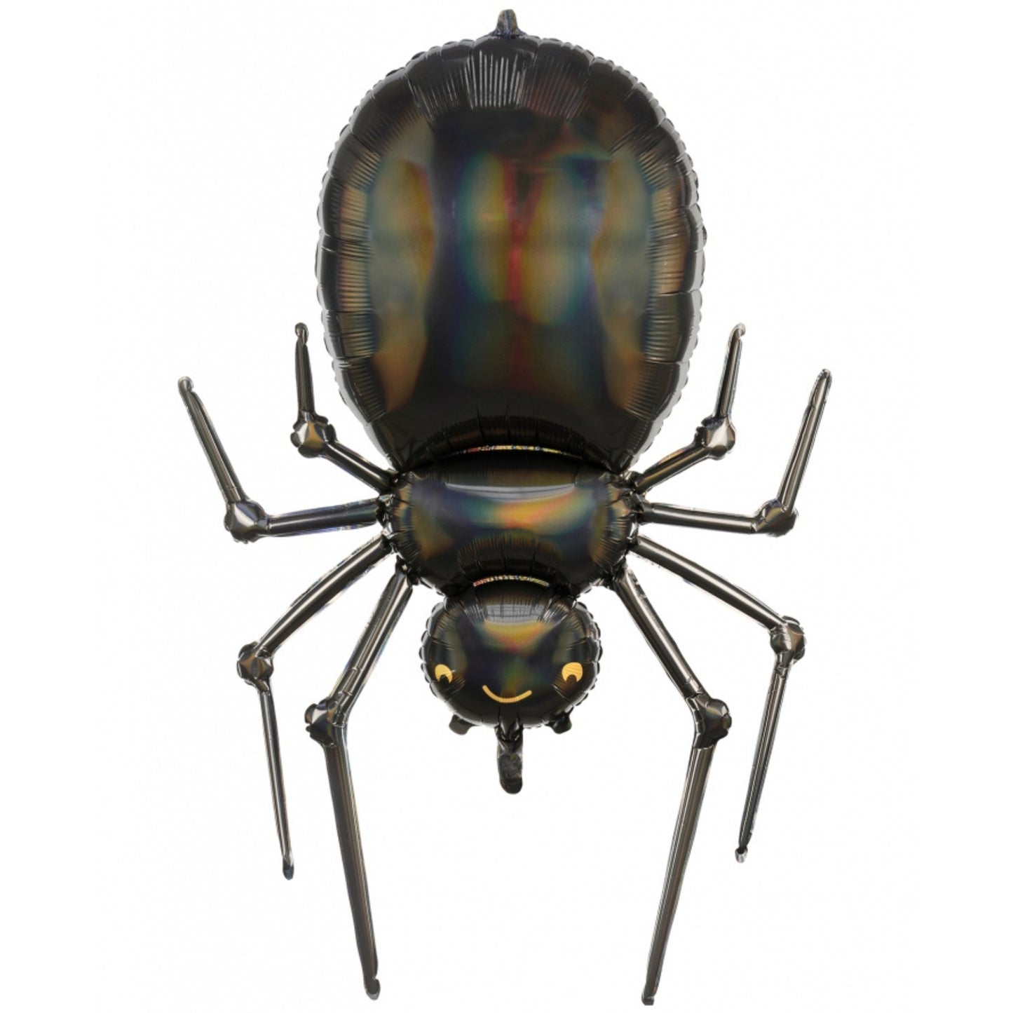 40"/ 101cm GLOSSY BLACK SPIDER SUPERSHAPE FOIL BALLOON