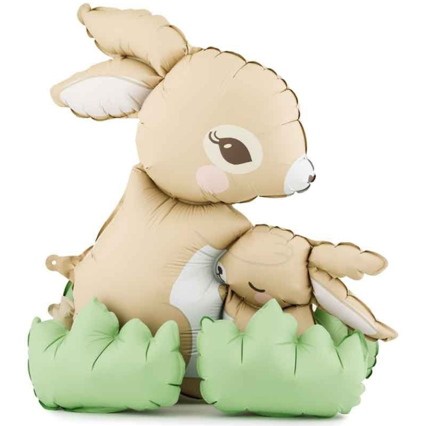24"/ 60cm EASTER BUNNIES STANDING AIR-FILL FOIL BALLOON