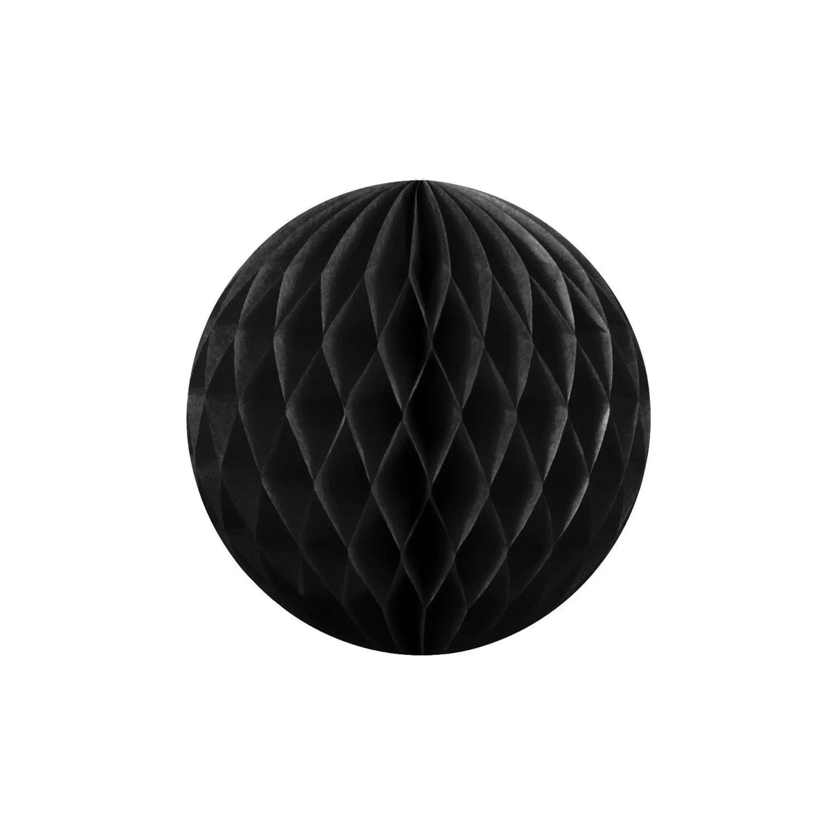 10cm BLACK HONEYCOMB BALL