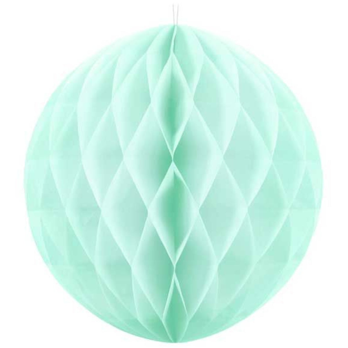 30cm LIGHT MINT HONEYCOMB BALL