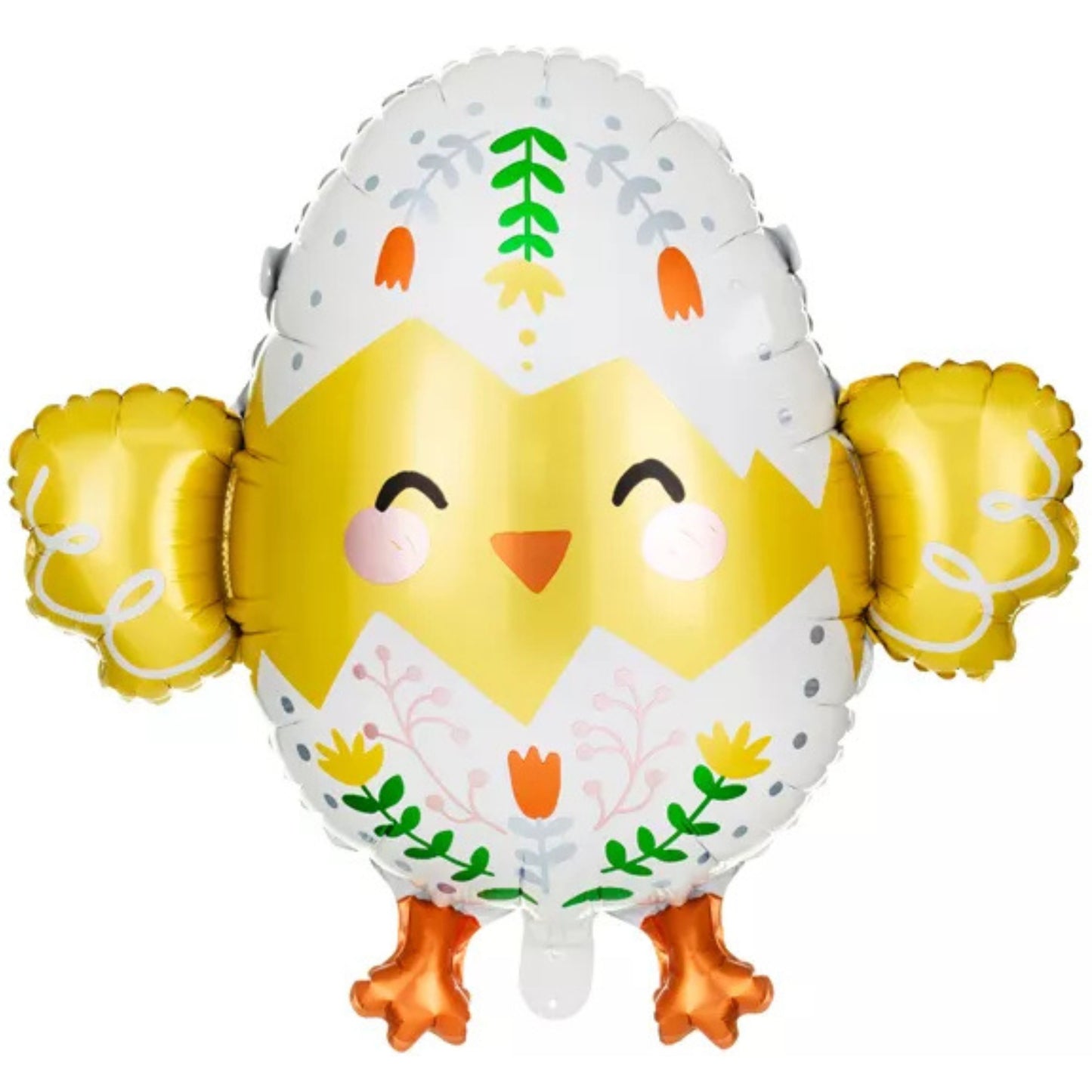22"/ 56cm EASTER CHICK IN EGG SUPERSHAPE FOIL BALLOON