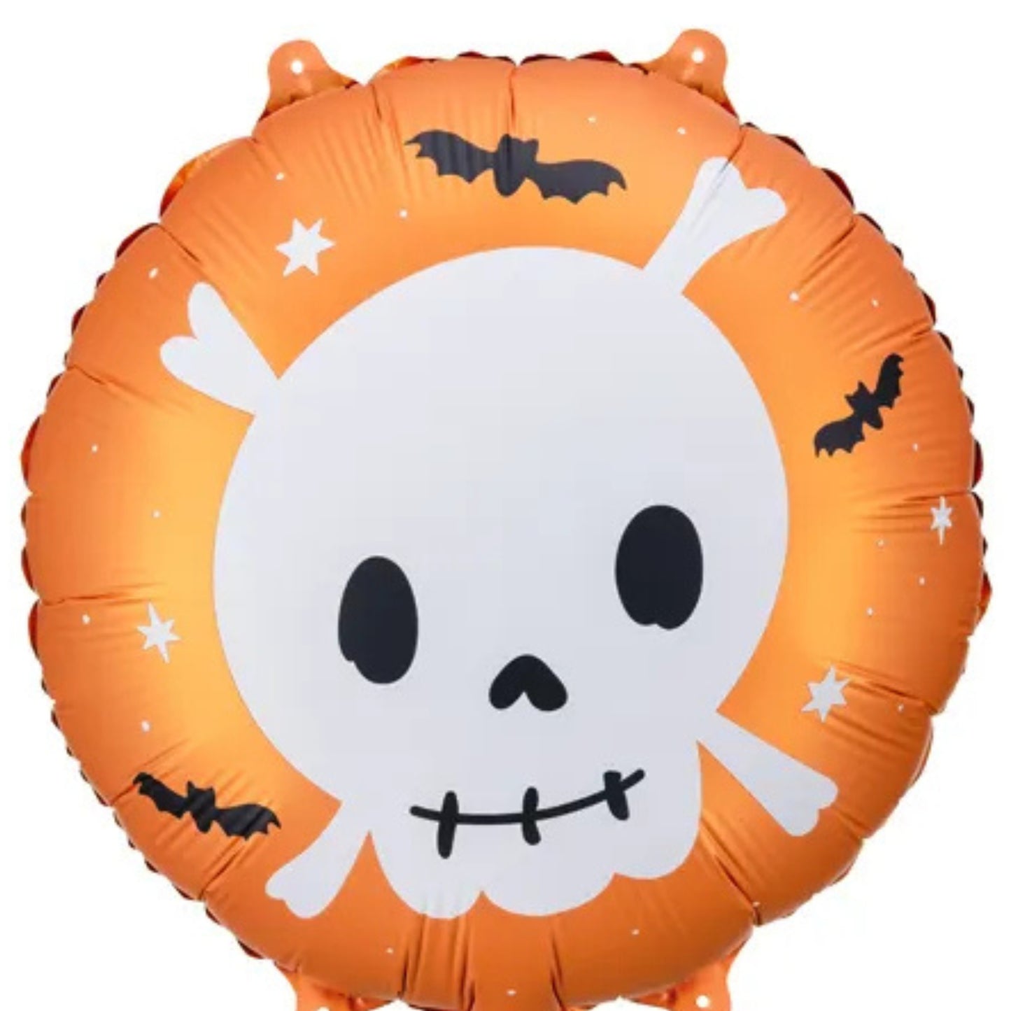 18"/ 46cm SKULL & BONES ROUND FOIL BALLOON