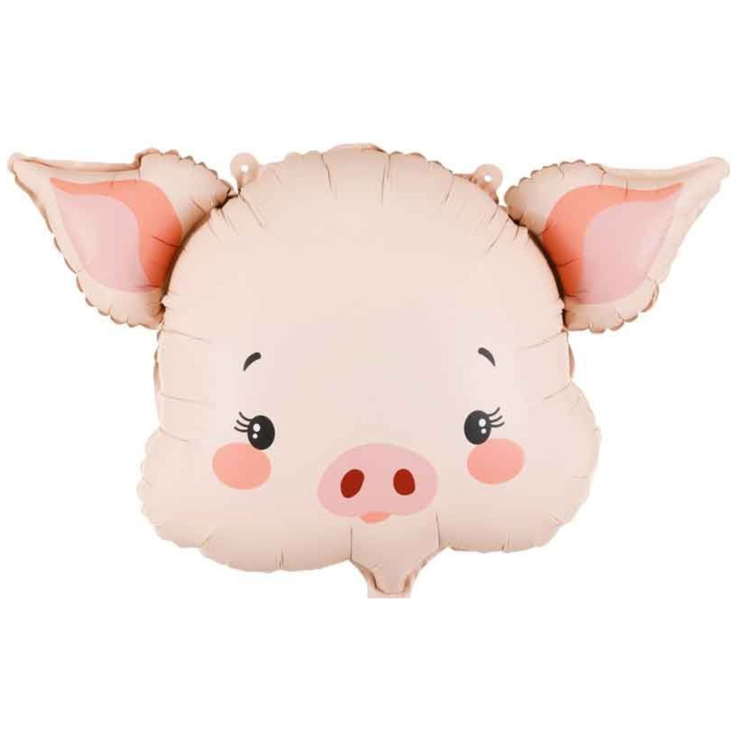 24"/ 61cm PIG HEAD SUPERSHAPE FOIL BALLOON