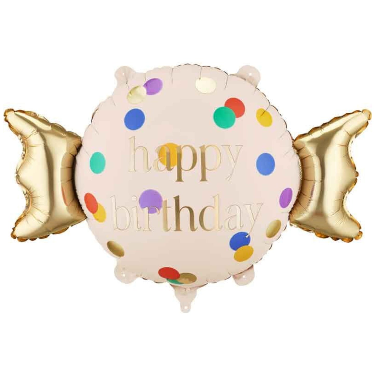 24"/ 61cm HAPPY BIRTHDAY CANDY SWEET SUPERSHAPE FOIL BALLOON