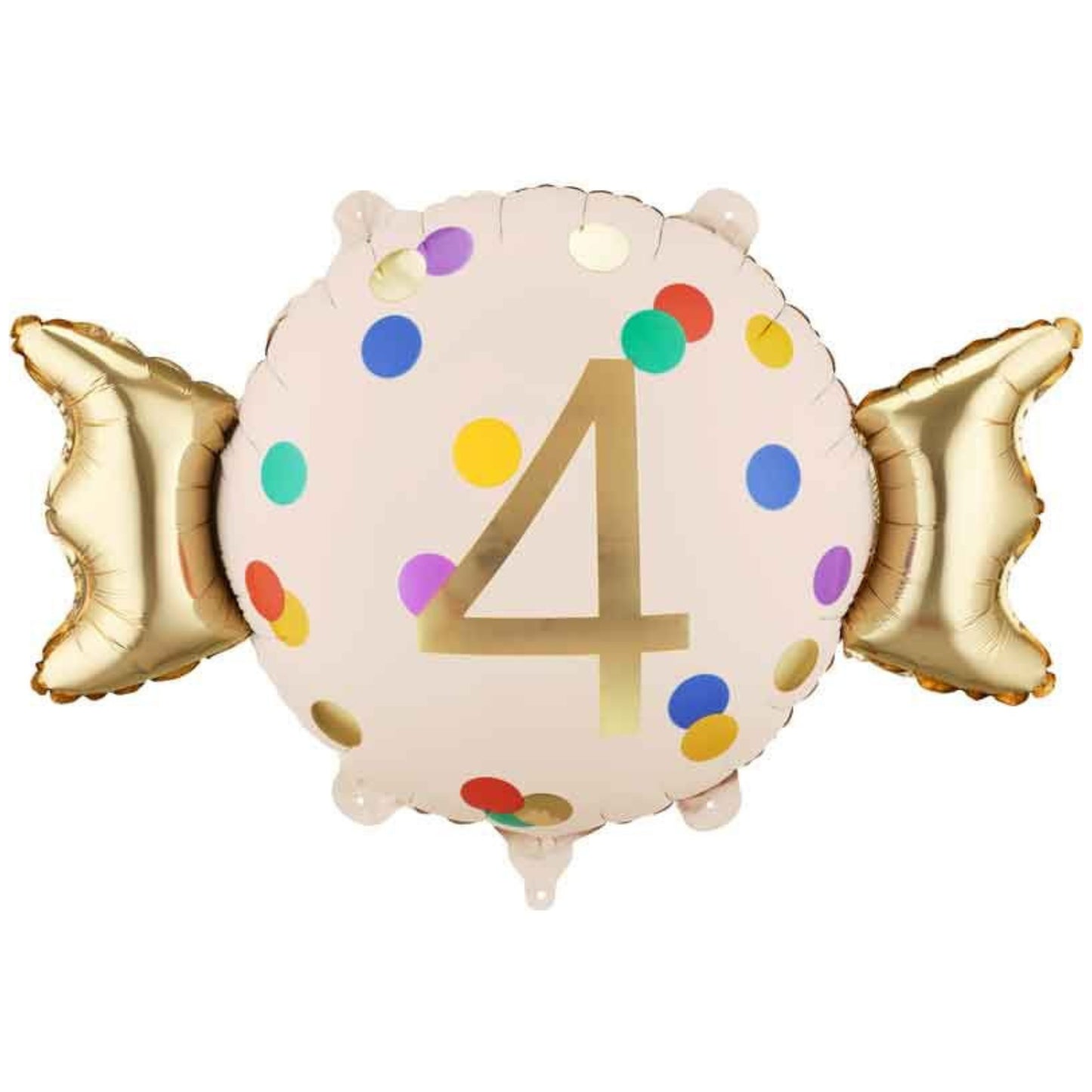 24"/ 61cm CANDY SWEET ''4'' SUPERSHAPE FOIL BALLOON