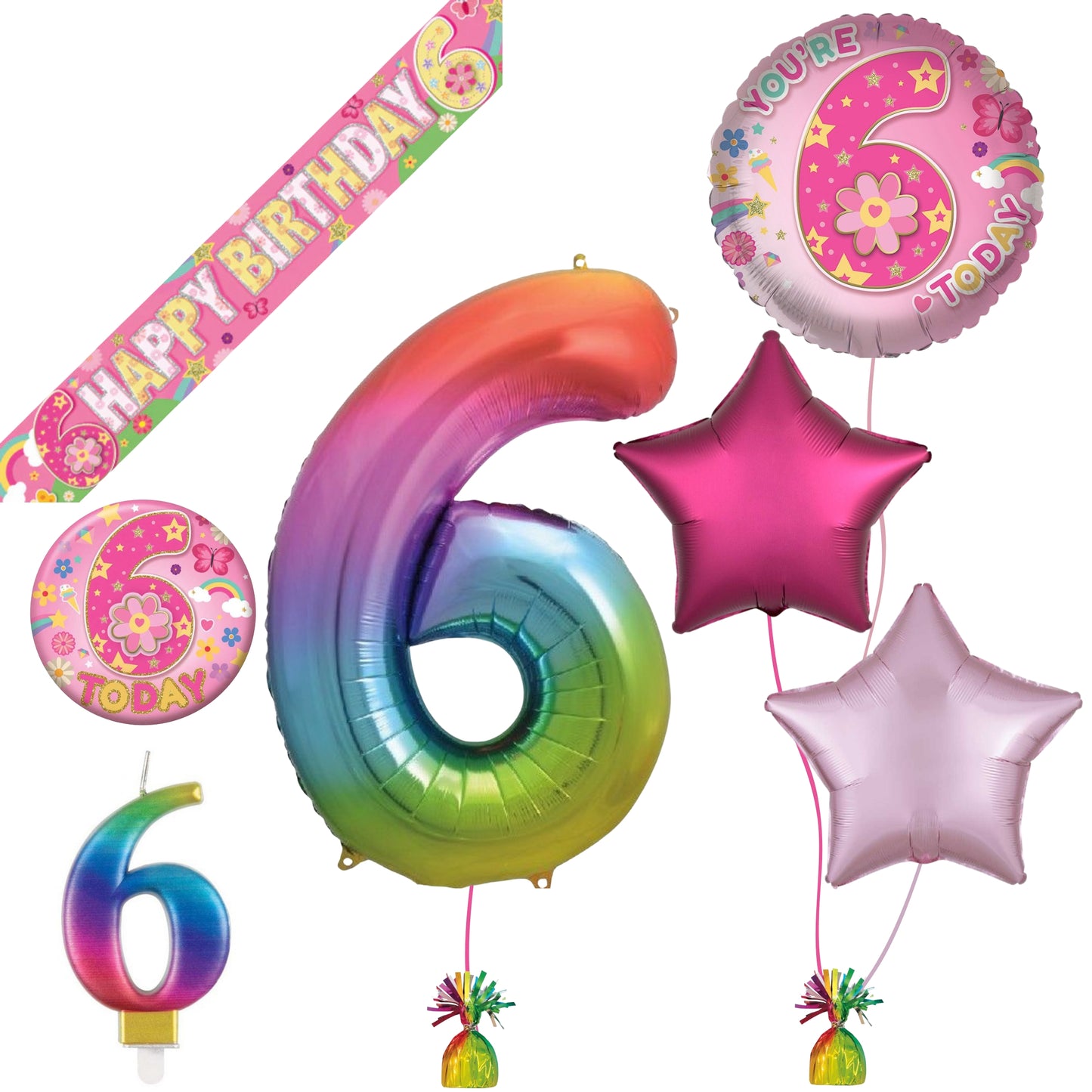 6TH BIRTHDAY GIRL BUNDLE